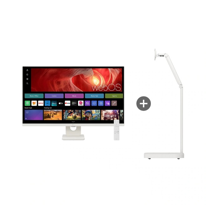 [LG전자] 스마트모니터 스윙 32인치+스탠드 (32U731SAW+STA32F) / 터치불가 / 4K IPS / webOS 24