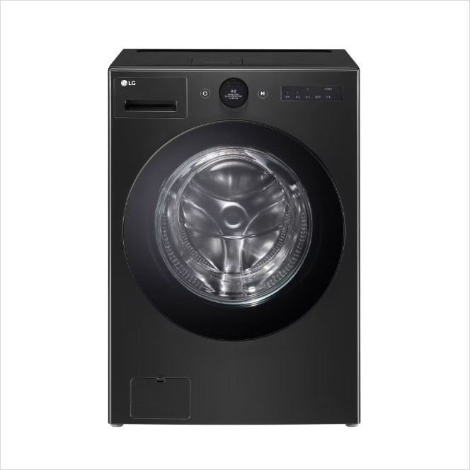 [LG전자] 트롬 오브제컬렉션 워시콤보 25/15kg 스페이스블랙 (FH25KA)