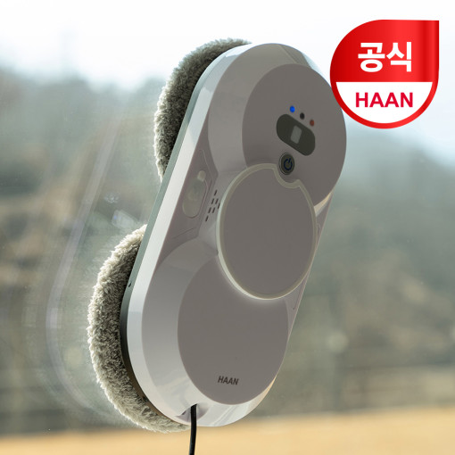 [한경희생활과학] 듀얼클리닝 스마트 창문 로봇 청소기 + 리모컨 / HWC-R110 + 캡슐세제 45개입