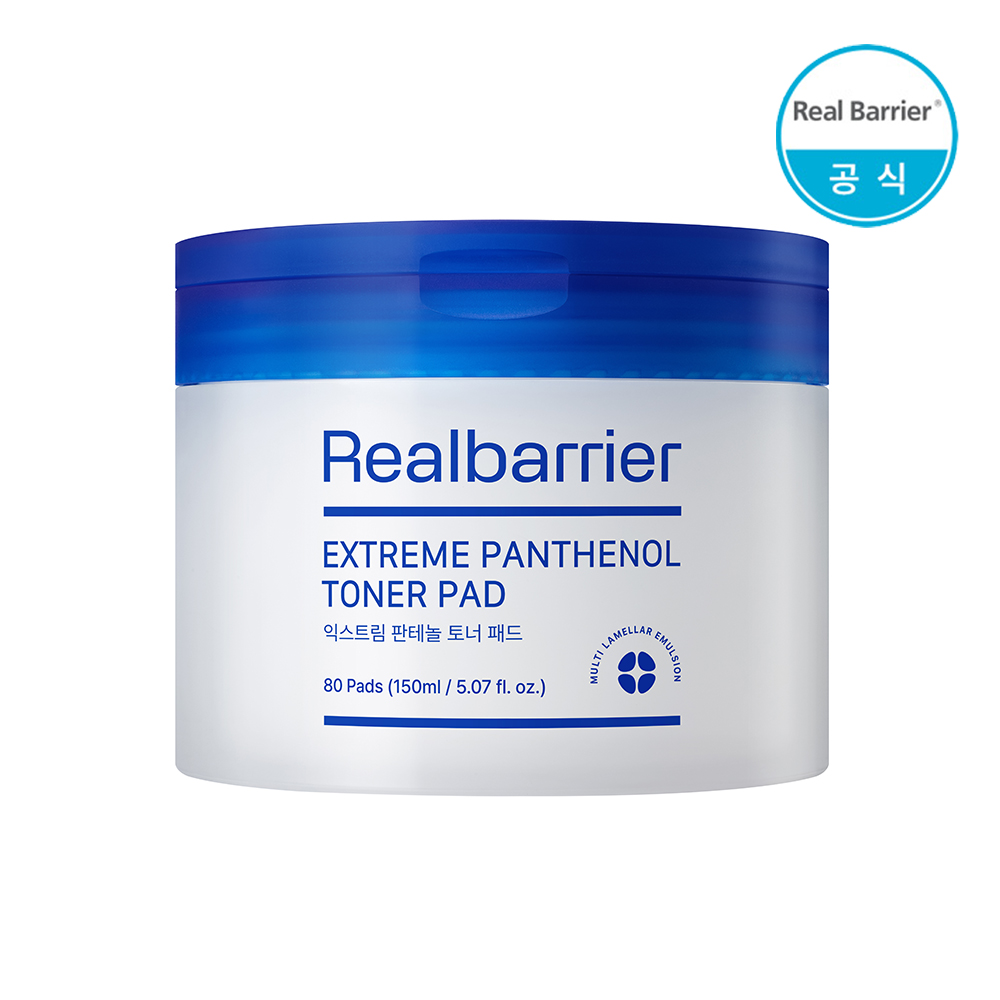 [리얼베리어] 익스트림 판테놀 토너패드 150ml(80매)
