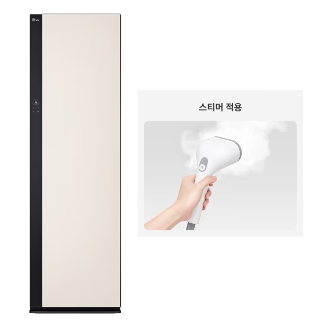 [LG전자] 스타일러 오브제컬렉션 2026 NEW + 스티머 5벌+1벌 샌드베이지 (SC5MBR80S)