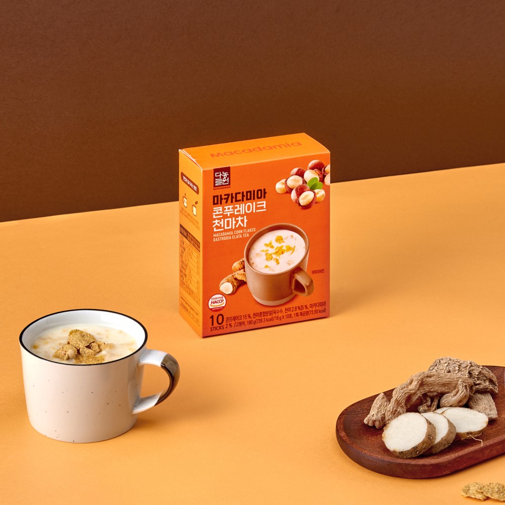 [다농원] 마카다미아 콘푸레이크담은천마차50T