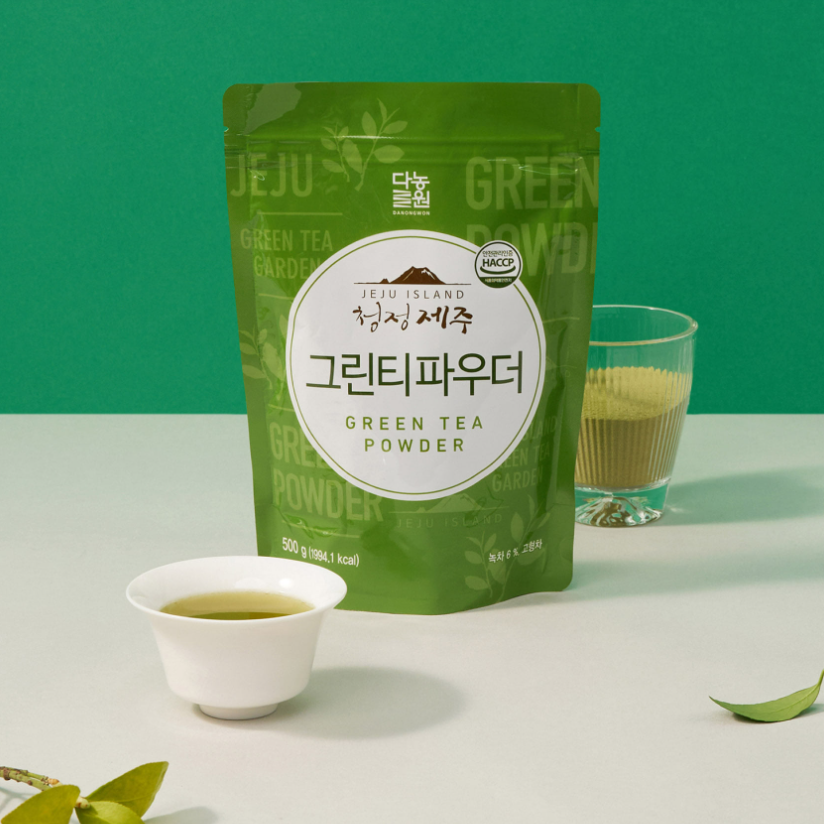 [다농원] 청정제주그린티파우더 500g