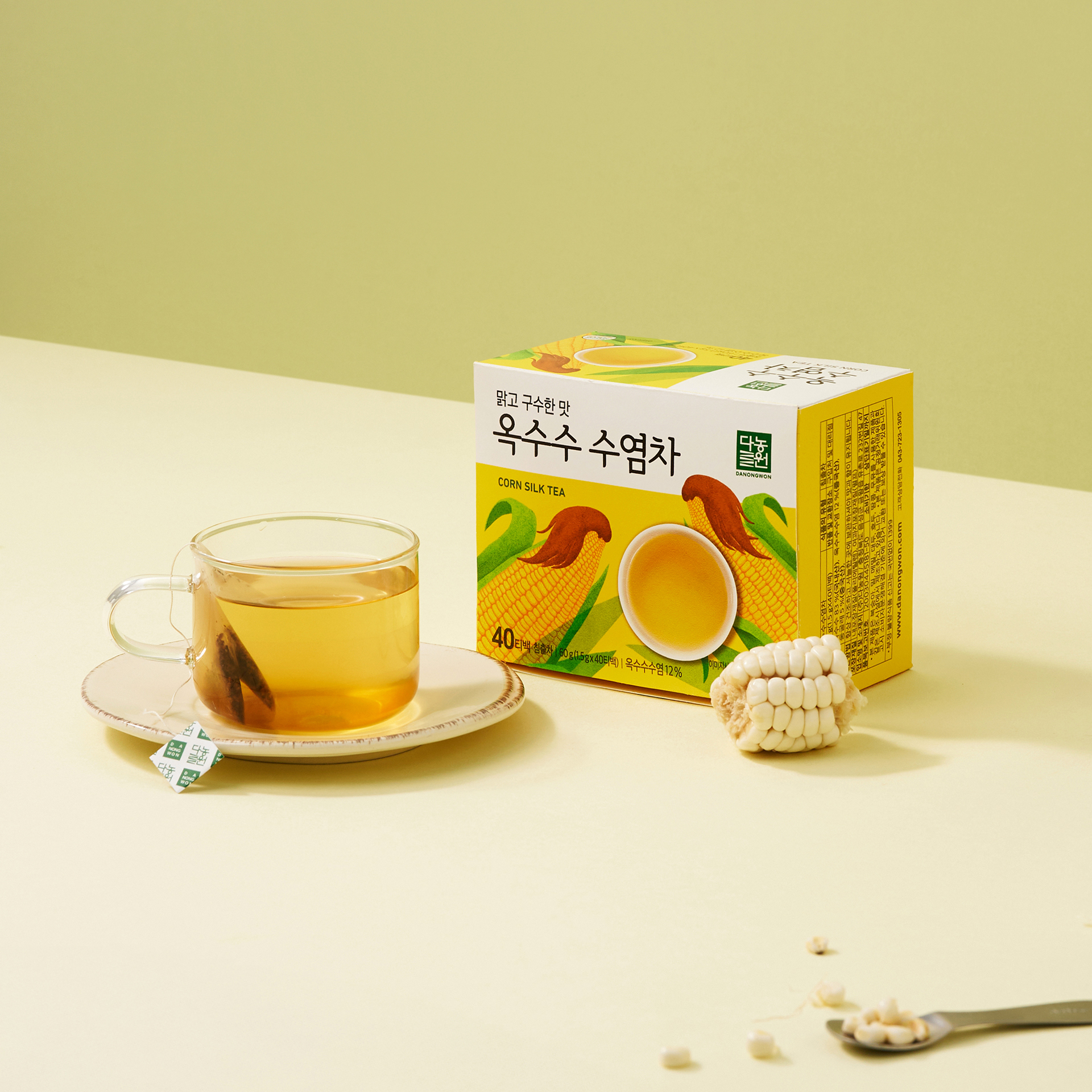 [다농원] 옥수수수염차 40T