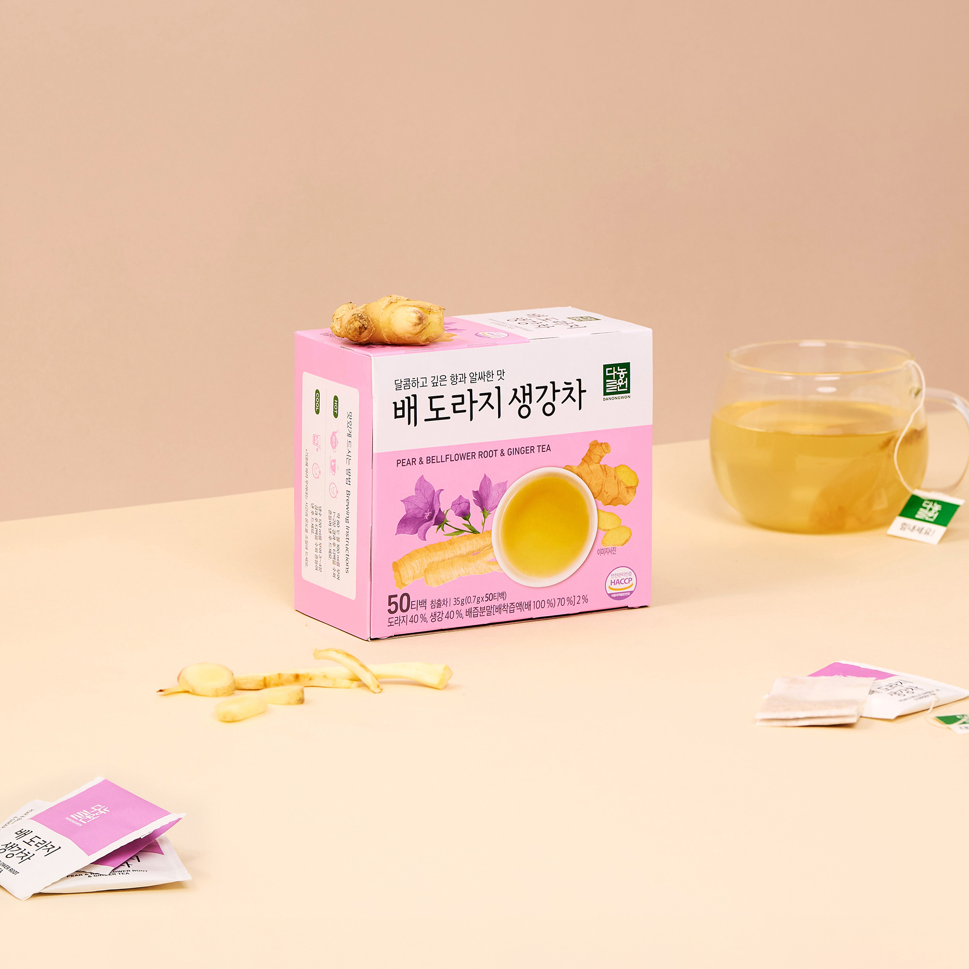 [다농원] 배도라지 생강차50T