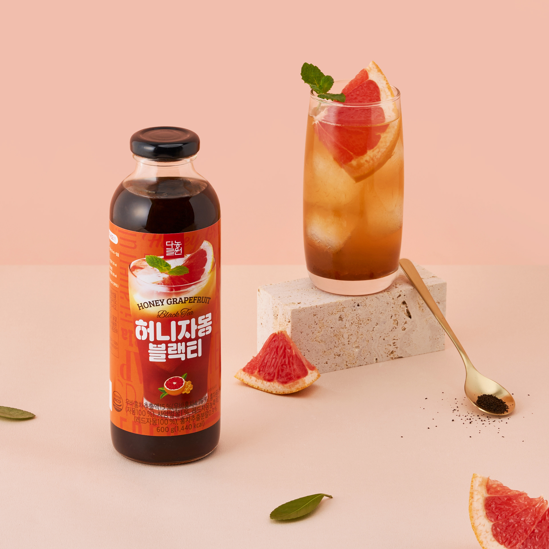 [다농원] 허니자몽블랙티 600g