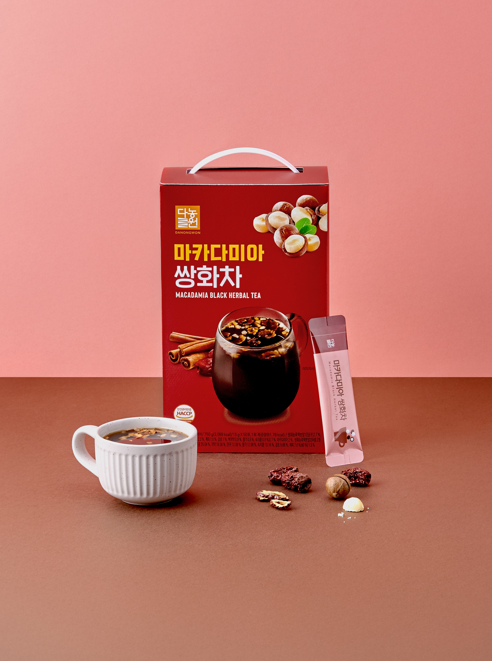 [다농원] 마카다미아 쌍화차 50T