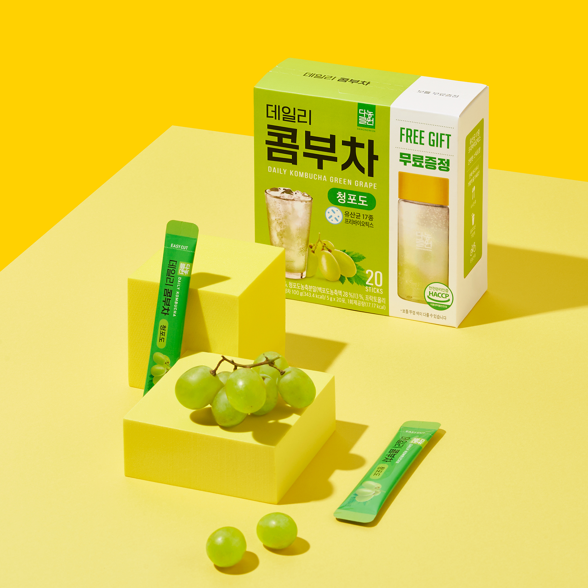 [다농원] 콤부차 청포도 20T