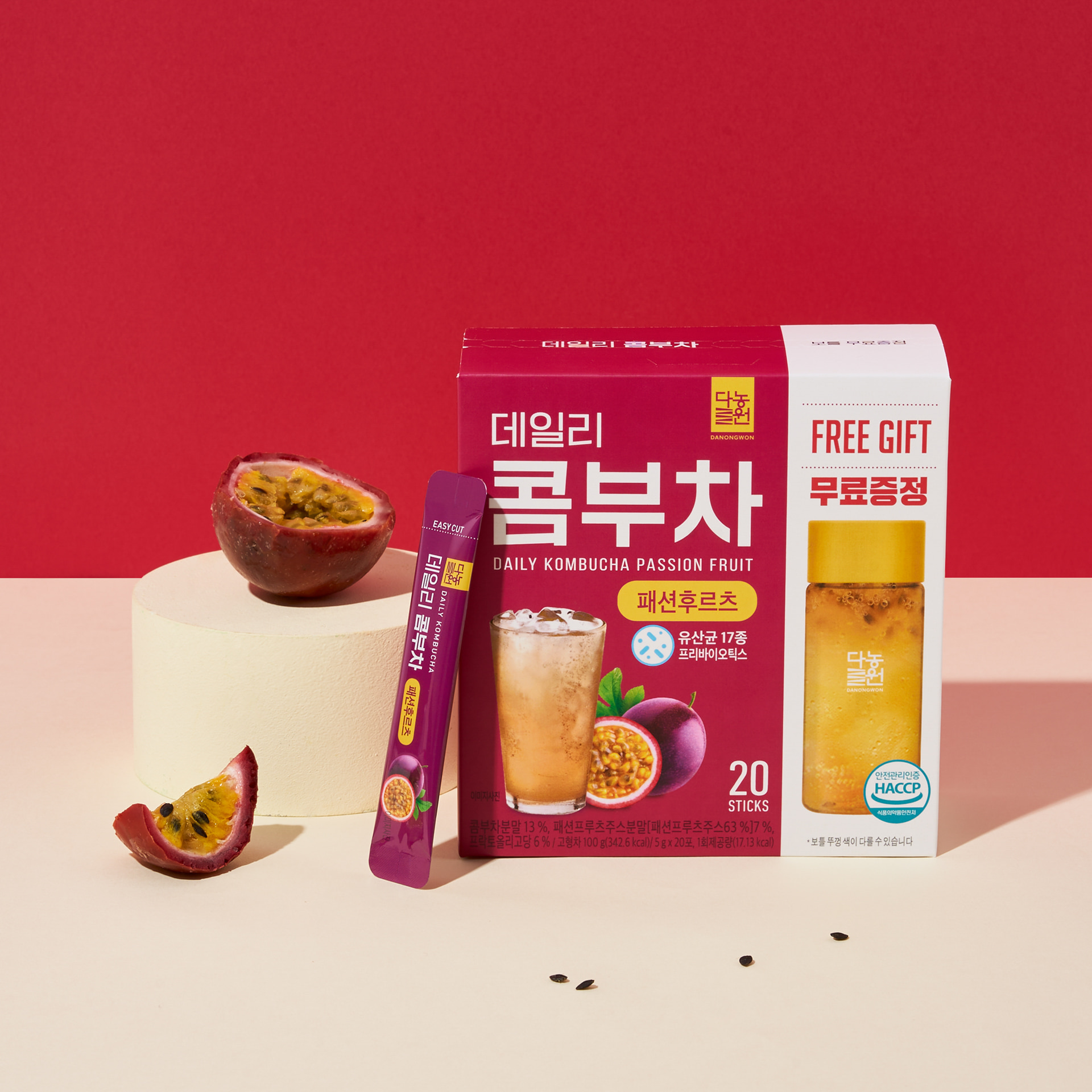 [다농원] 콤부차 패션후르츠 20T