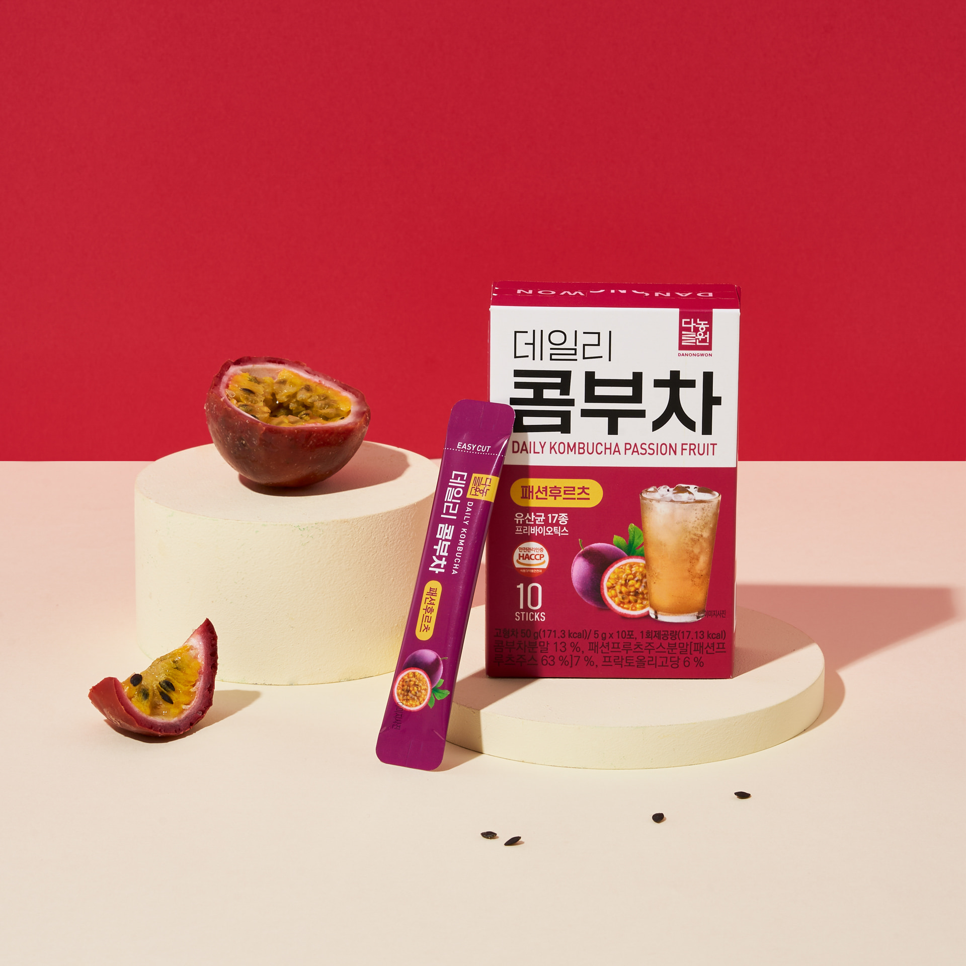 [다농원] 콤부차 패션후르츠 10T