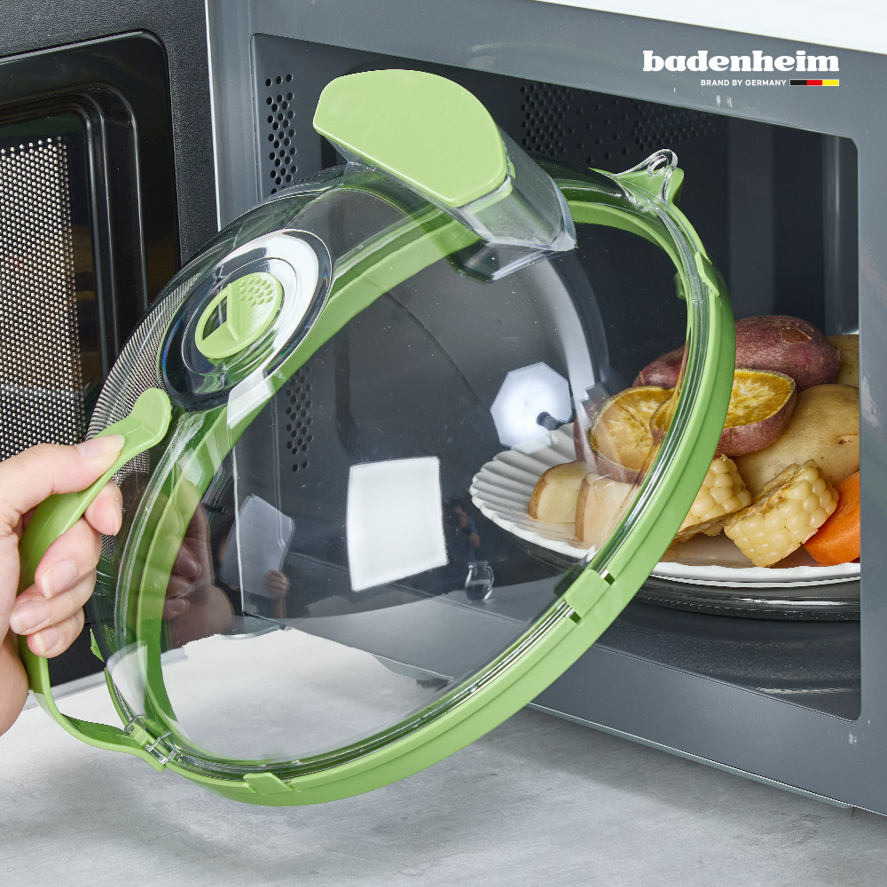 [바덴하임] 전자레인지 스팀형 돔 커버