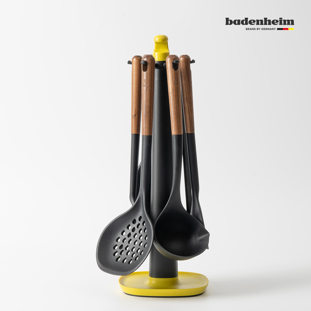 [바덴하임] 우드핸들 실리콘 조리도구 8종풀세트