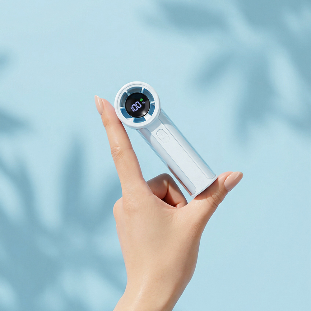 [프롬비] 포켓제트 초미니 선풍기 / 블루소다