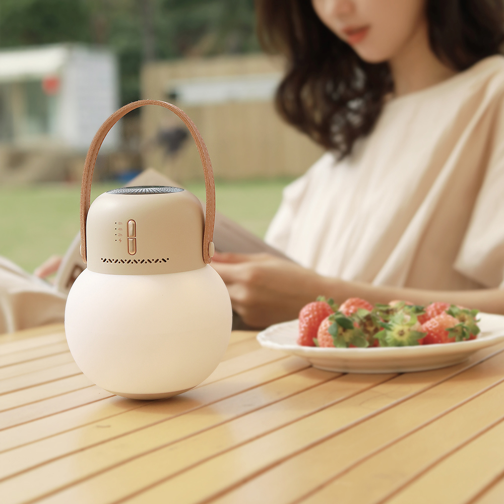 [소싱] 오뚝이 글램핑 무선 무드등 모기퇴치기 (리퀴드액 포함) / 베이지