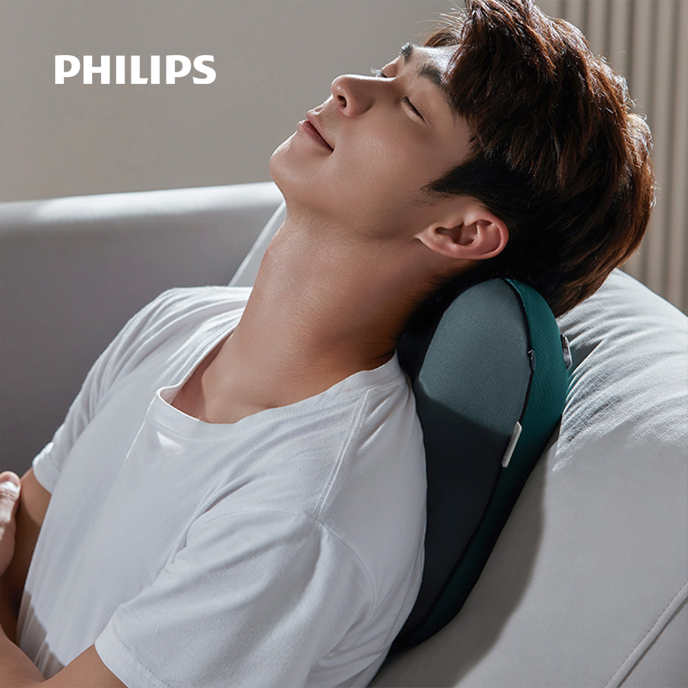 [필립스] 딥포레 무선 등 허리 마사지기 PPM4311 어깨 안마기 충전식 남성 안마의자