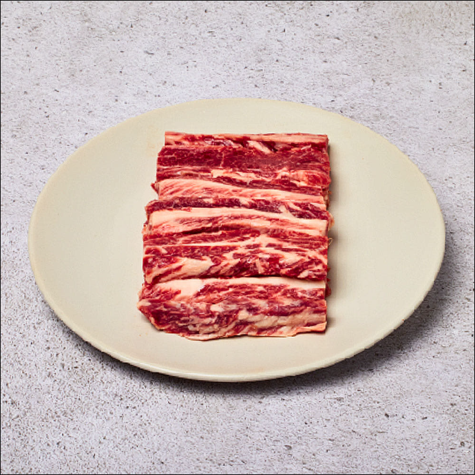 [정립한우]1++등급 투뿔한우 갈비살 (200g)